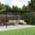 Pergola cu acoperiș retractabil, antracit, 395x292x230 cm GartenMobel Dekor