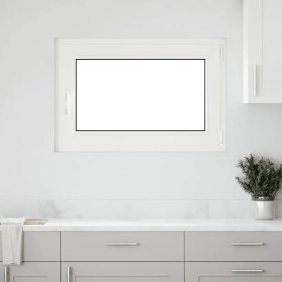 Fereastra de subsol „RISOR” 60x90 cm Rabatabil DIN dreapta alb GartenMobel Dekor
