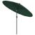 Umbrelă de soare de exterior, stâlp aluminiu, verde, 270 cm GartenMobel Dekor