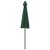 Umbrelă de soare de exterior, stâlp aluminiu, verde, 270 cm GartenMobel Dekor