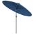 Umbrelă de soare de exterior, stâlp aluminiu, azuriu, 270 cm GartenMobel Dekor