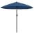 Umbrelă de soare de exterior, stâlp aluminiu, azuriu, 270 cm GartenMobel Dekor