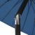 Umbrelă de soare de exterior, stâlp aluminiu, azuriu, 270 cm GartenMobel Dekor