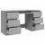 Birou, gri sonoma, 140x50x77 cm, lemn prelucrat GartenMobel Dekor