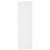 Suporturi de plante, 2 buc., alb, 25x25x80 cm, lemn prelucrat GartenMobel Dekor