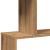 Bibliotecă/separator 6 nivel stejar artizanal 70x24x193 cm lemn GartenMobel Dekor