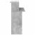 Birou de recepție Gri beton 100x50x103,5 cm Lemn prelucrat GartenMobel Dekor