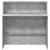 Birou de recepție Gri beton 100x50x103,5 cm Lemn prelucrat GartenMobel Dekor