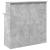 Birou de recepție Gri beton 100x50x103,5 cm Lemn prelucrat GartenMobel Dekor