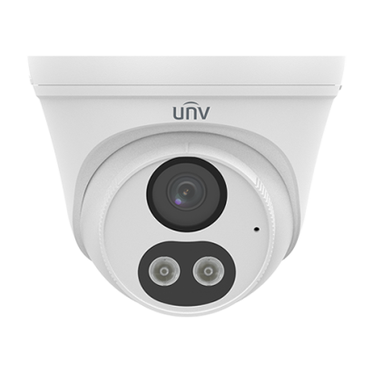 Camera IP ColorHunter Dual-Light 4MP, lentila 2.8mm, IR 30m, WL 30m, Microfon incorporat, SDCard - UNV IPC3614LB-AF28K-DL SafetyGuard Surveillance
