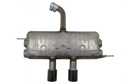 Sistem de evacuare complet VW Golf 5 R32 (2003-2007) Golf 6 R20 (2008-2013) Negru Lucios Performance AutoTuning