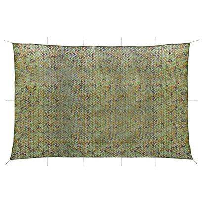 Plasă de camuflaj cu geantă de depozitare, verde, 5x8 m GartenMobel Dekor