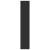 Dulap de depozitare, negru, 70x42,5x225 cm, lemn prelucrat GartenMobel Dekor