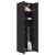 Dulap de depozitare, negru, 70x42,5x225 cm, lemn prelucrat GartenMobel Dekor