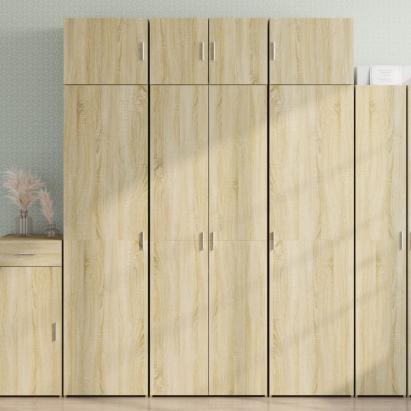 Dulap de depozitare, stejar sonoma, 70x42,5x225, lemn prelucrat GartenMobel Dekor