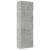 Dulap de depozitare, gri beton, 70x42,5x225 cm, lemn prelucrat GartenMobel Dekor