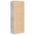 Dulap înalt, gri beton, 70x42,5x185 cm, lemn prelucrat GartenMobel Dekor