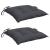 Perne de scaun, 2 buc., antracit, 40x40x7 cm, textil oxford GartenMobel Dekor