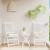 Perne de scaun, 2 buc., alb crem, 50x50x7 cm, textil oxford GartenMobel Dekor
