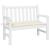 Pernă bancă de grădină, crem, 100x50x7 cm, material oxford GartenMobel Dekor