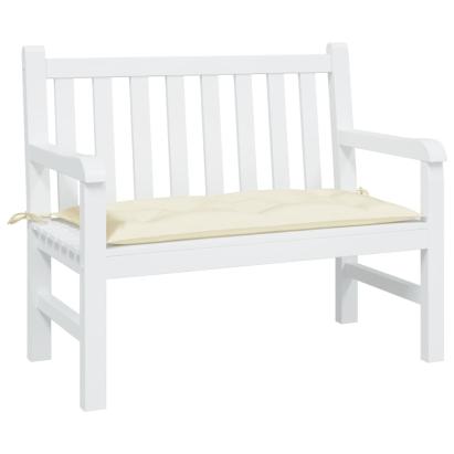Pernă bancă de grădină, crem, 100x50x7 cm, material oxford GartenMobel Dekor