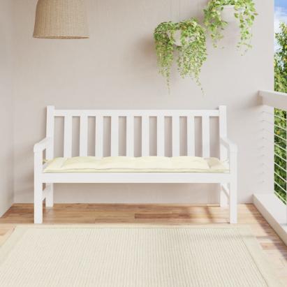 Pernă bancă de grădină, crem, 150x50x7 cm, textil oxford GartenMobel Dekor