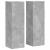 Suport de plante, 2 buc., gri beton, 25x25x80 cm lemn prelucrat GartenMobel Dekor