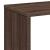 Bibliotecă/separator cameră stejar maro 67x25x161,5 cm lemn GartenMobel Dekor