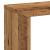 Bibliotecă/separator cameră lemn vechi 67x25x161,5 cm lemn GartenMobel Dekor
