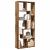 Bibliotecă/separator cameră lemn vechi 67x25x161,5 cm lemn GartenMobel Dekor
