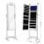 Cabinet bijuterii cu oglinda, Artool, MDF, raft interior, alb, 41x36x151 cm GartenVIP DiyLine