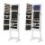 Cabinet bijuterii cu oglinda, Artool, MDF, raft interior, alb, 41x36x151 cm GartenVIP DiyLine