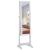 Cabinet bijuterii cu oglinda, Artool, MDF, raft interior, alb, 41x36x151 cm GartenVIP DiyLine