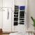 Cabinet bijuterii cu oglinda, Artool, MDF, raft interior, alb, 41x36x151 cm GartenVIP DiyLine