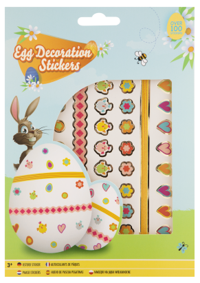 Set abtibilduri decorative oua Paste - Model 1 PlayLearn Toys