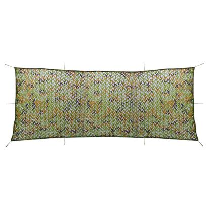 Plasă de camuflaj cu geantă de depozitare, verde, 1,5x5 m GartenMobel Dekor