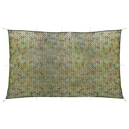 Plasă de camuflaj cu geantă de depozitare, verde, 3x6 m GartenMobel Dekor