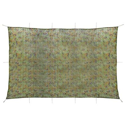 Plasă de camuflaj cu geantă de depozitare, verde, 6x7 m GartenMobel Dekor