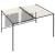 Pavilion grădină acoperiș retractabil crem 3x4x2,3 m 180 g/m² GartenMobel Dekor
