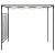 Pavilion grădină acoperiș retractabil crem 3x4x2,3 m 180 g/m² GartenMobel Dekor