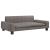 Canapea pentru copii, gri taupe, 90x53x30 cm, material textil GartenMobel Dekor