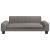 Canapea pentru copii, gri taupe, 90x53x30 cm, material textil GartenMobel Dekor