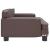 Canapea pentru copii maro 70x45x30 cm piele artificială GartenMobel Dekor