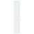 Dulap depozitare slim alb 30x42,5x225 cm lemn prelucrat GartenMobel Dekor
