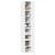 Dulap depozitare slim alb 30x42,5x225 cm lemn prelucrat GartenMobel Dekor