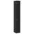 Dulap depozitare slim negru 30x42,5x225 cm lemn prelucrat GartenMobel Dekor