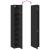 Dulap depozitare slim negru 30x42,5x225 cm lemn prelucrat GartenMobel Dekor