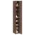 Dulap depozitare slim stejar maro 30x42,5x225 cm lemn prelucrat GartenMobel Dekor