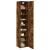 Dulap de depozitare slim, stejar fumuriu, 45x42,5x225 cm, lemn GartenMobel Dekor