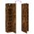 Dulap de depozitare slim, stejar fumuriu, 45x42,5x225 cm, lemn GartenMobel Dekor